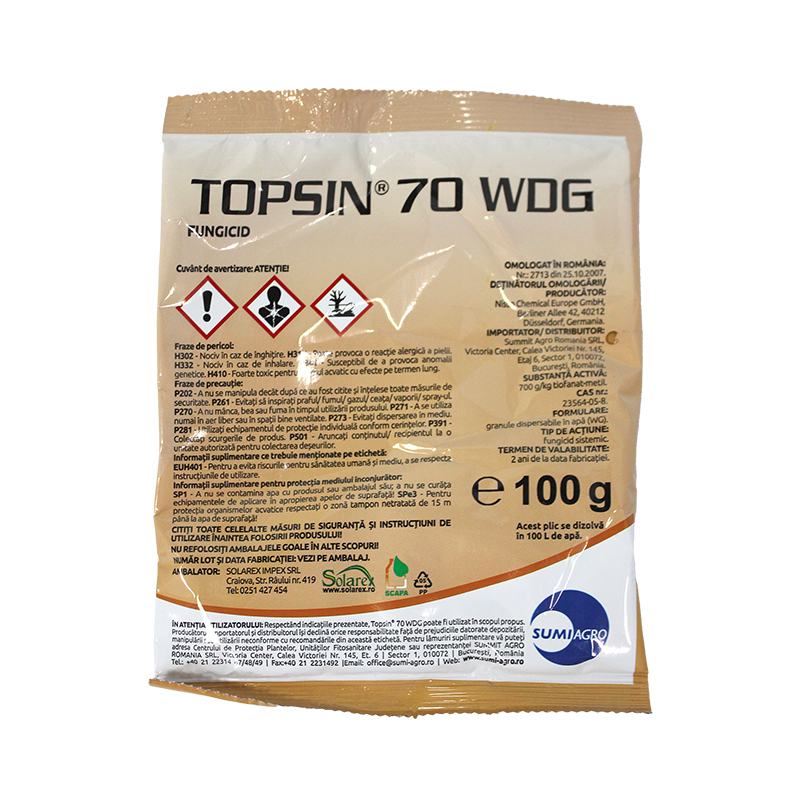 Fungicid Topsin 100g
