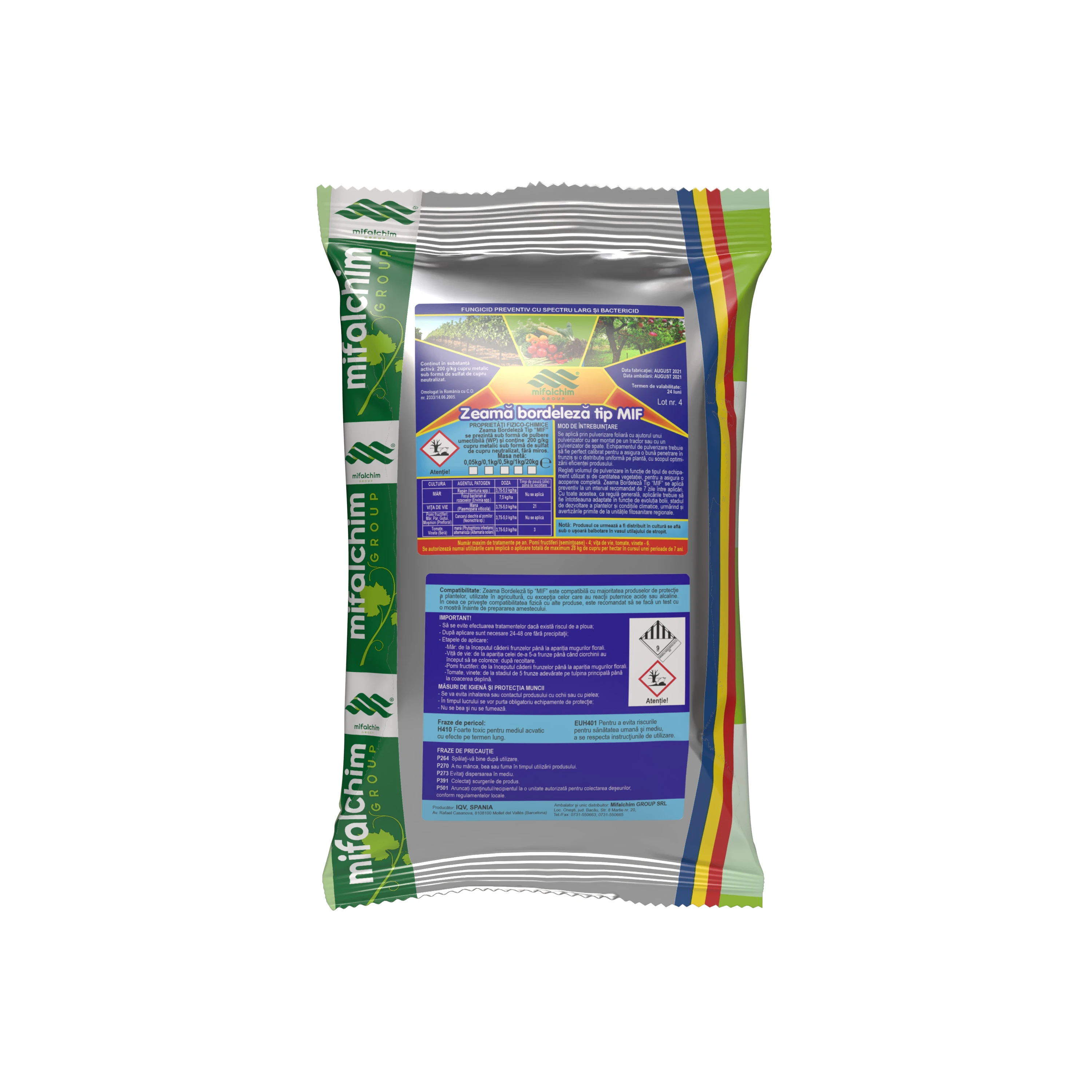 Fungicid Zeama Bordeleza, 1 kg