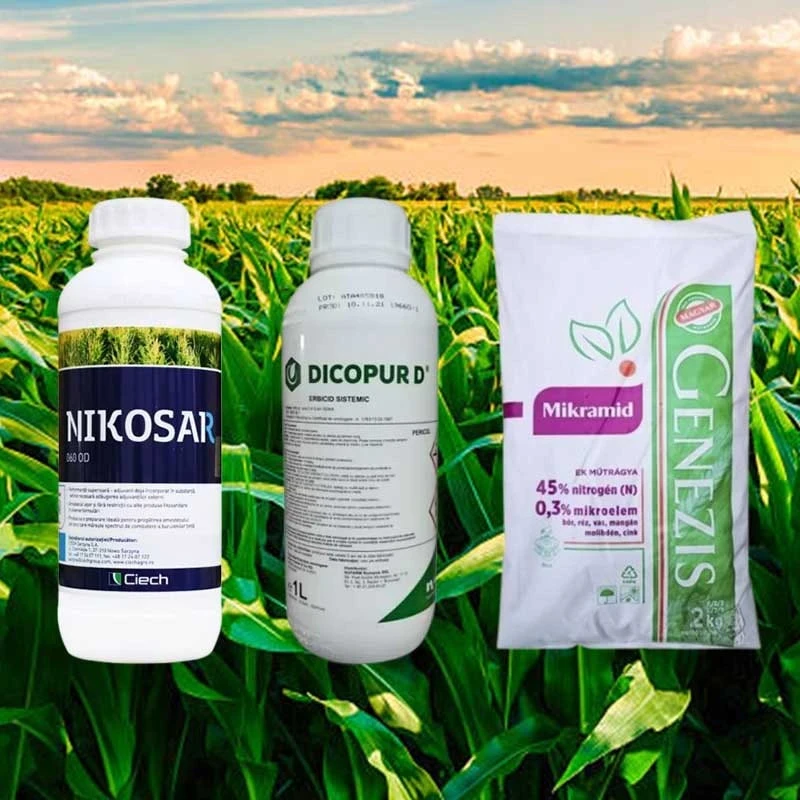 Pachet erbicid si foliar porumb, 1 hectar