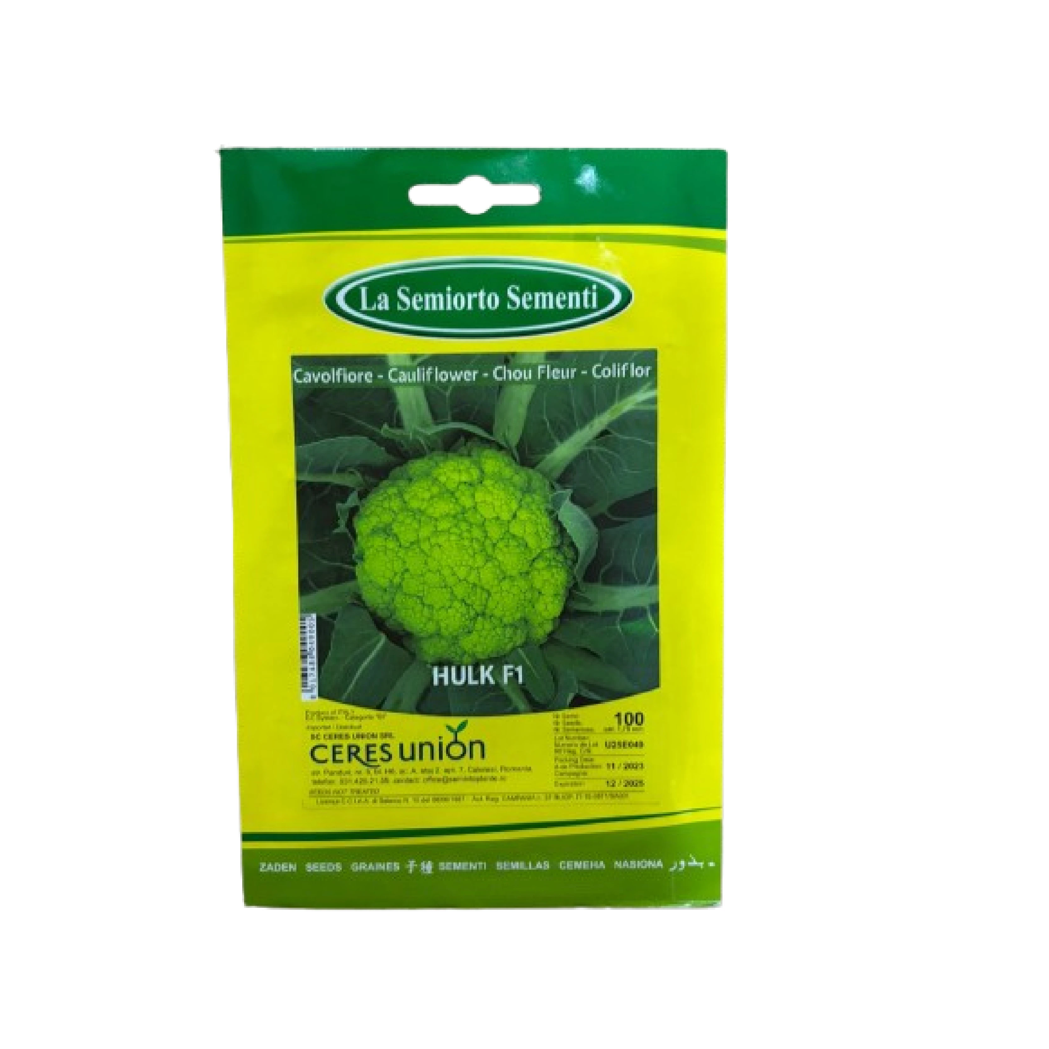 Seminte Conopida verde HULK F1, 100 seminte