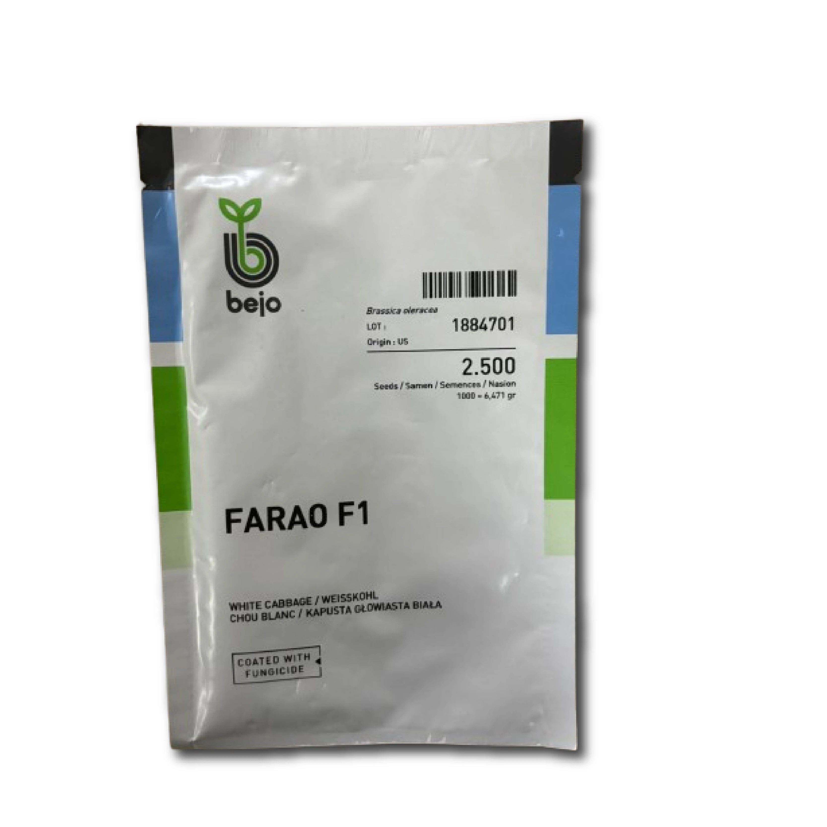 Seminte varza alba FARAO F1, Bejo , 2.500 seminte