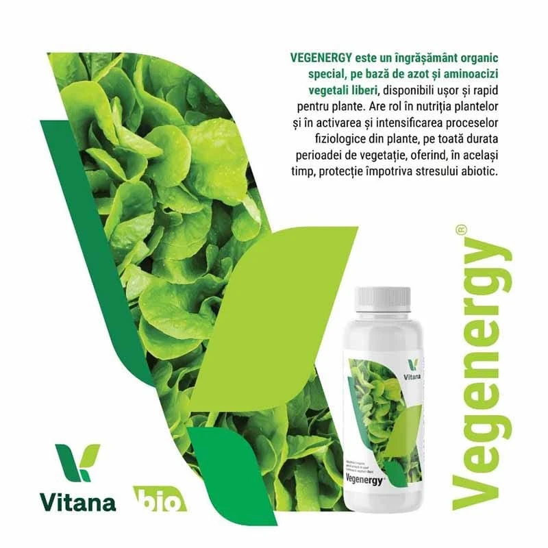 VEGENERGY, Ingrasamant Azot si Aminoacizi, 250 ml